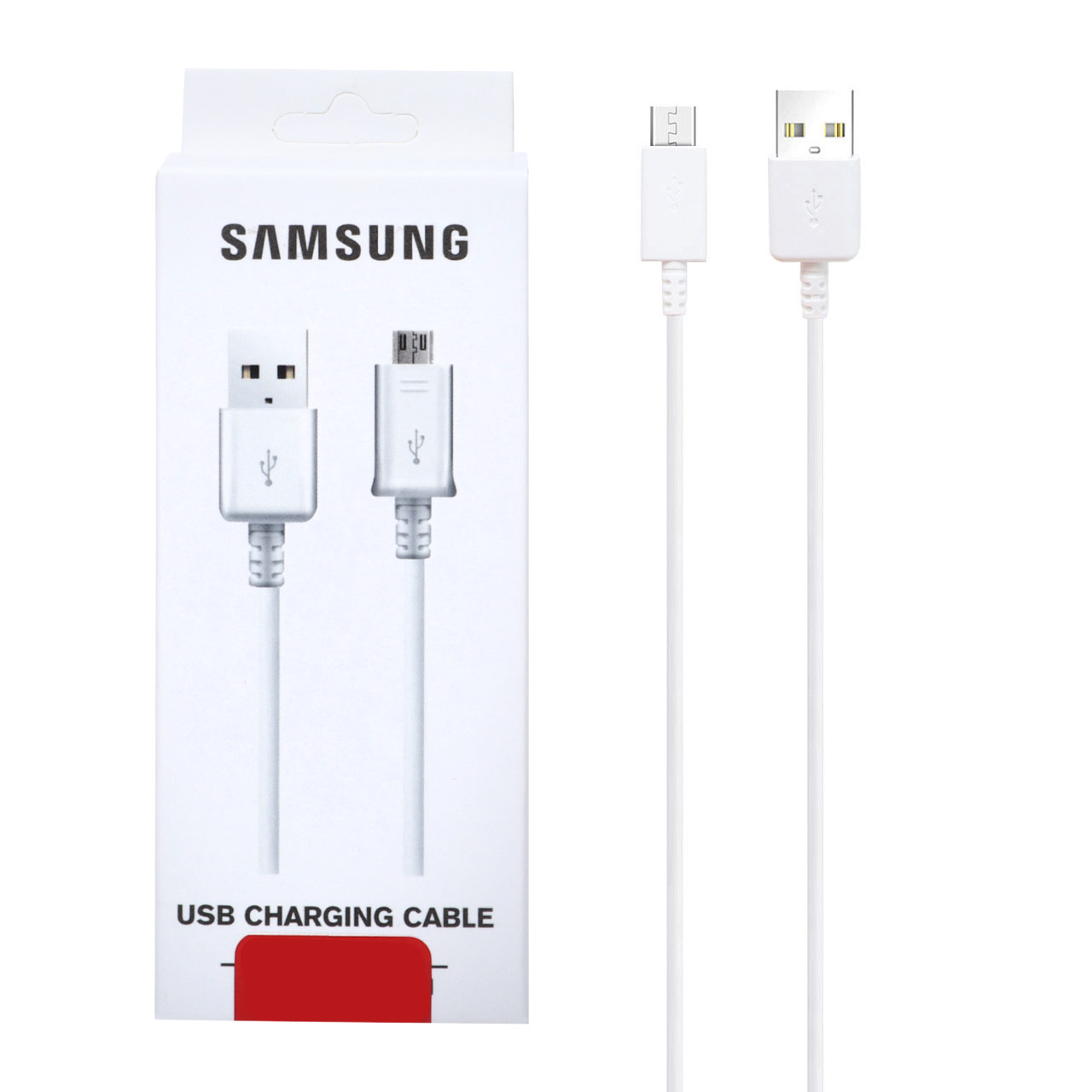 کابل شارژ اندروید Samsung مدل A5 – سفید (گارانتی پارتیان پایا)