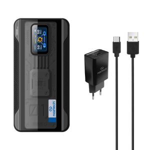 مودم همراه پاوربانکی Naztech مدل 99G Plus 4G – مشکی